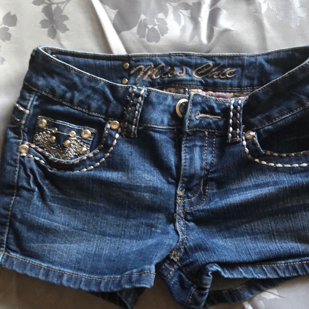 Miss Chic Jean Shorts